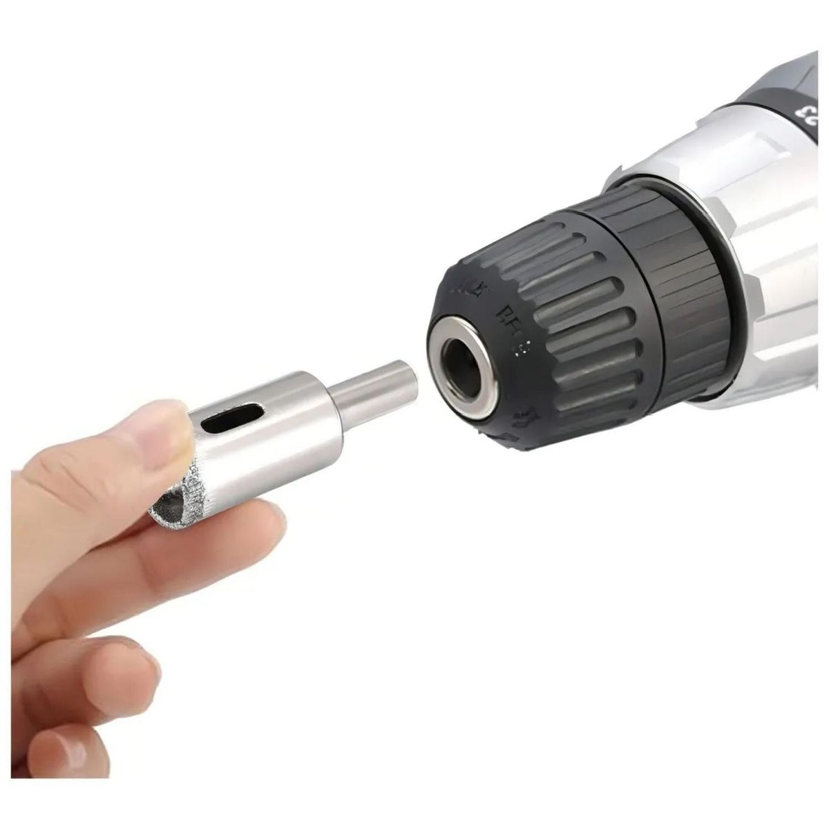 IMPORTCLICK - Kit 10 Piezas Brocas Copa Cerámicos Mármol Vidrio Piedra