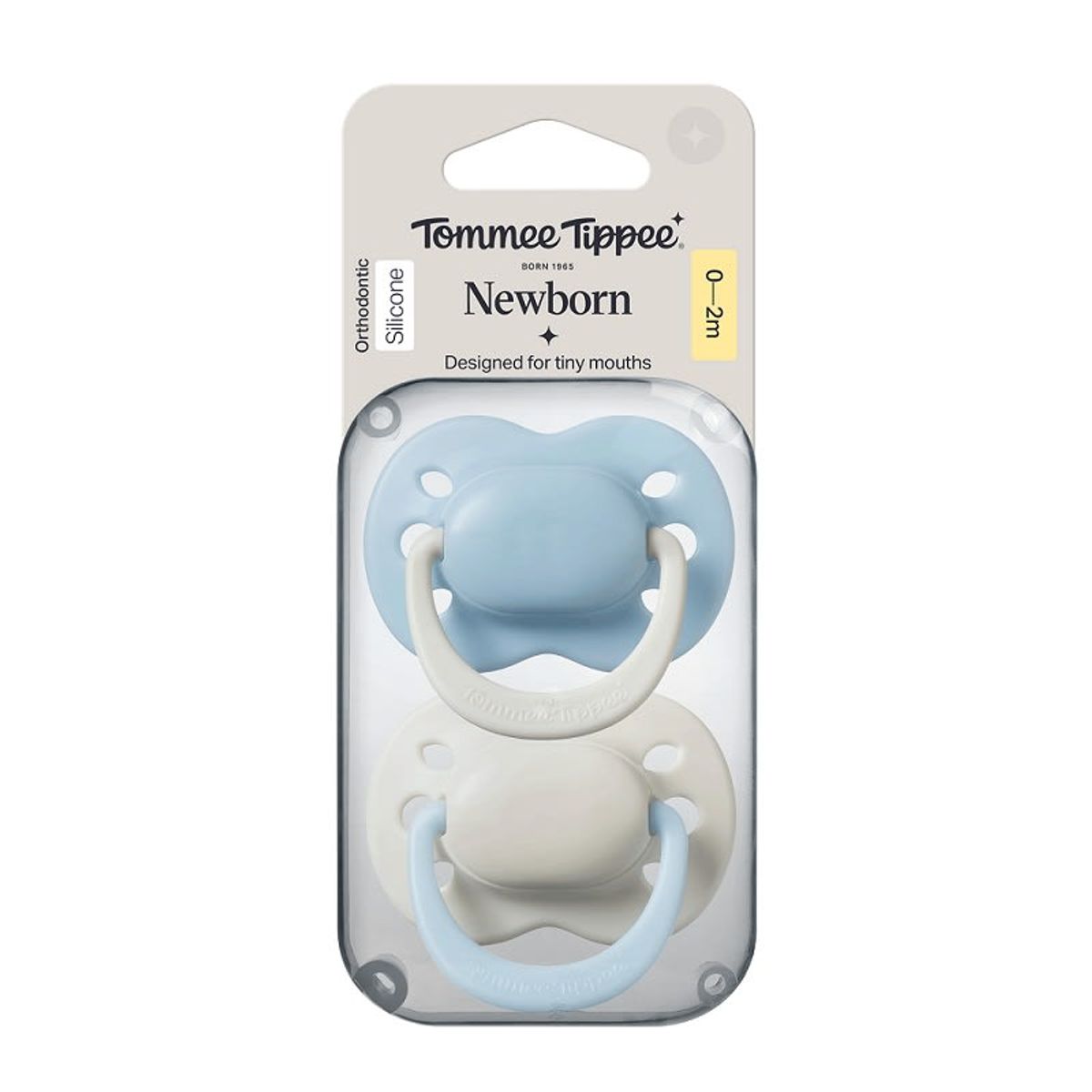 TOMMEE TIPPEE - Chupete Newborn 0-2M Silicona Boy