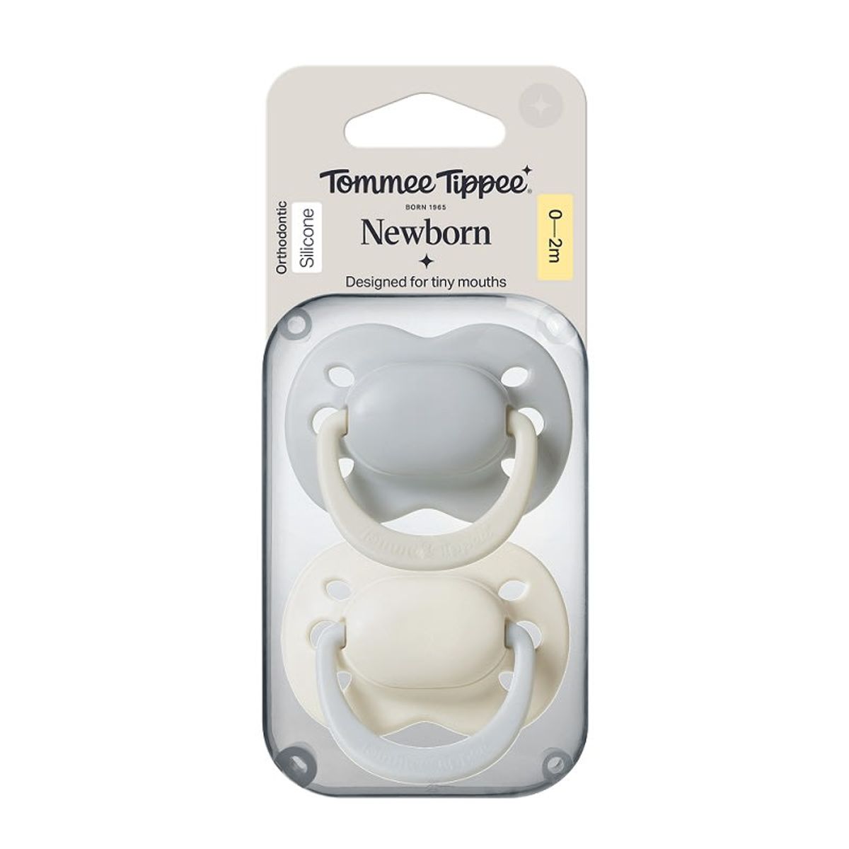 TOMMEE TIPPEE - Chupete Newborn 0-2M Silicona Boy