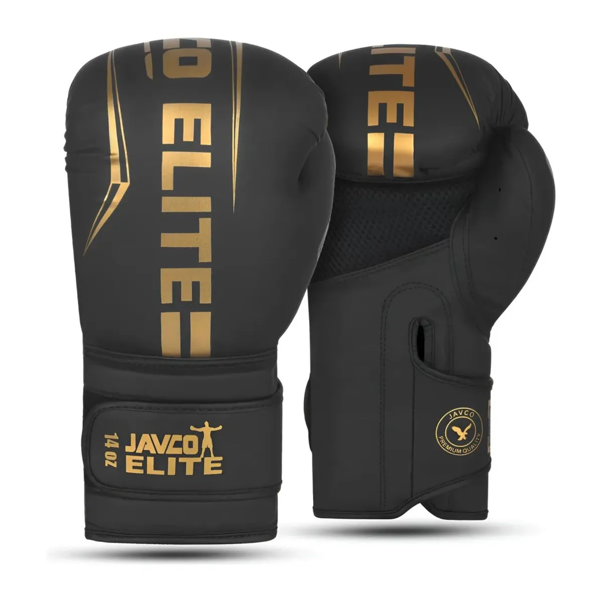 IMPORTCLICK - Guantillas Javco Artes Marciales Mixtas MMA Talla M Negro Dorado