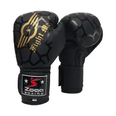 IMPORTCLICK - Guantes Boxeo Artes Marciales Profesional 14 Onzas Negro