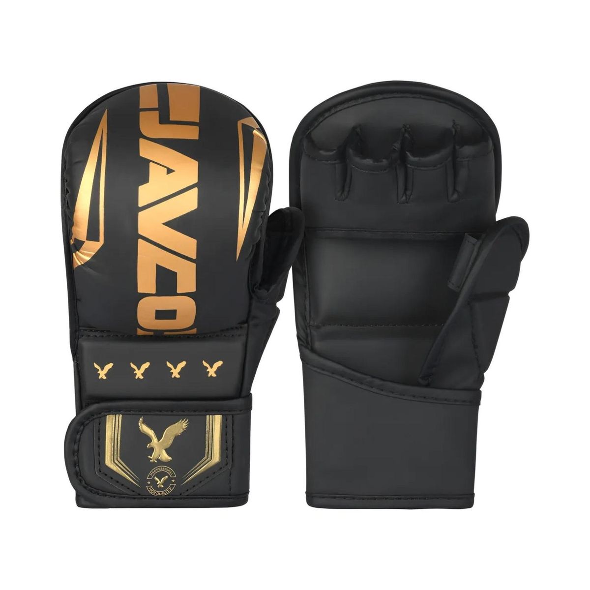 IMPORTCLICK - Guantillas Javco Artes Marciales Mixtas MMA Talla S Negro Dorado