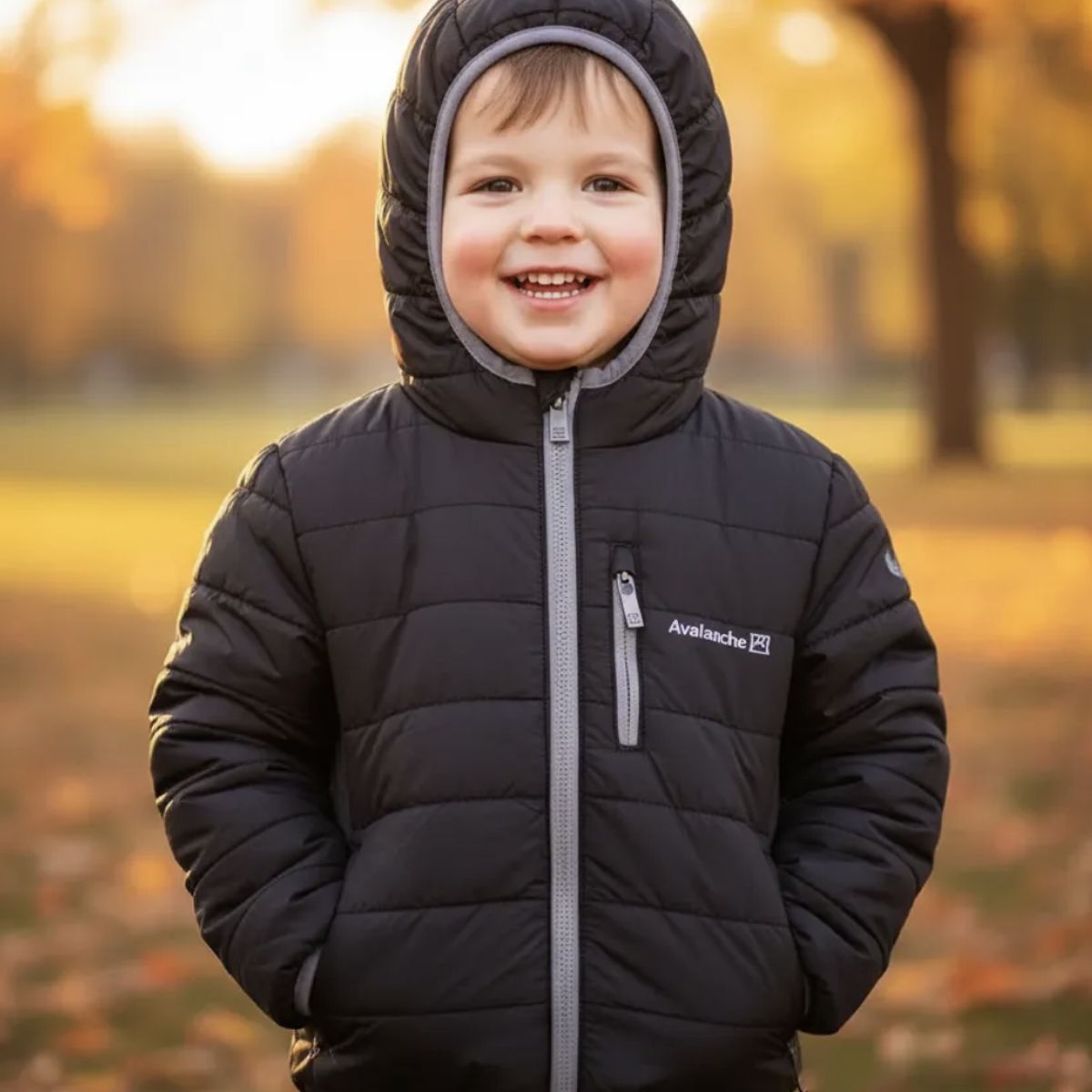 AVALANCHE - Chaqueta niño Parka infantil acolchada