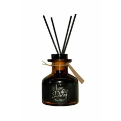 GENERICO - Difusor De Aromas Ambiental Hogar 150ml Con Varillas aroma café caramelo