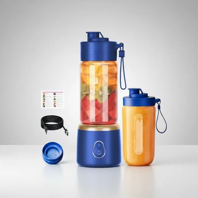 Rioveo Licuadora Portatil Recargable 400Ml + Vaso 400Ml Con