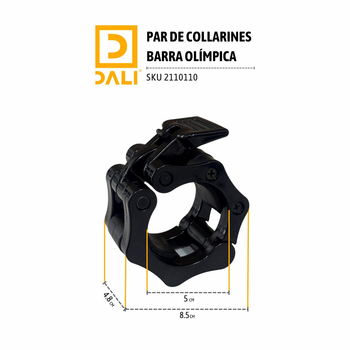 DALI - Collarines para Barra Olímpica Par
