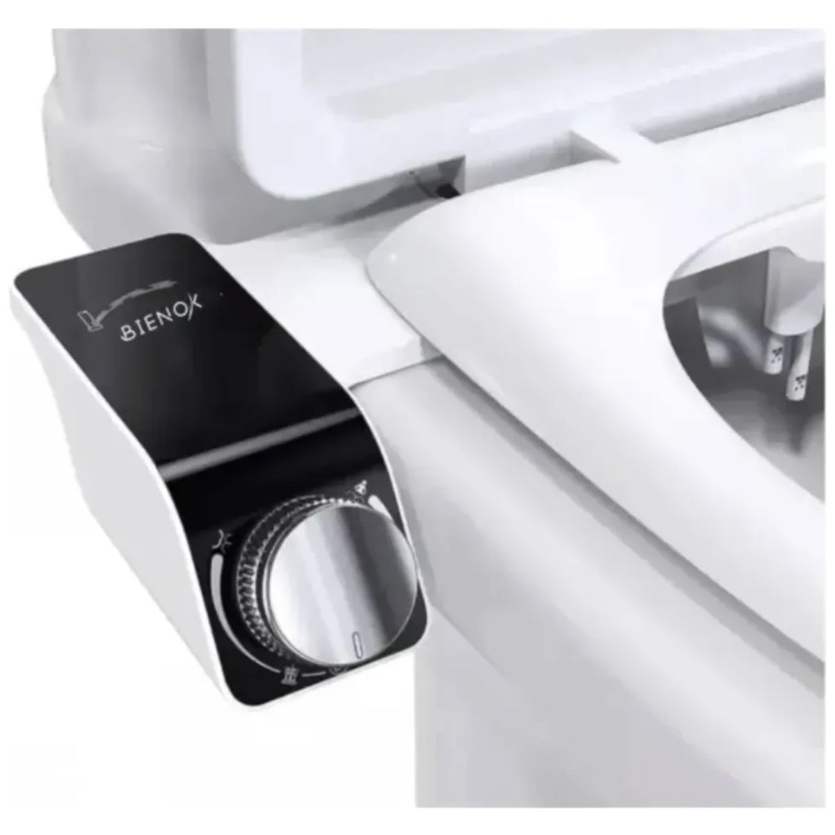GENERICO - Bidet Wc Universal Doble Boquilla Ajustable Fácil Instalació Blanco