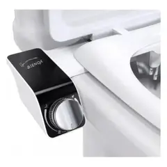 GENERICO - Bidet Wc Universal Doble Boquilla Ajustable Fácil Instalació Blanco