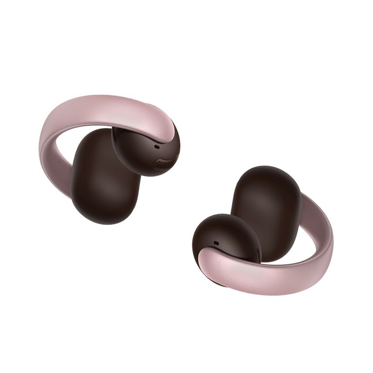 Audifono True Wireless AeroClip Soundcore Rosado
