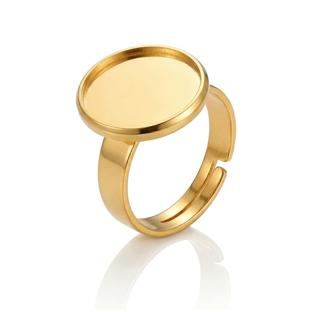 NO LOGO - Anillo Ajustable Con Foto A Color