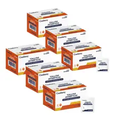 CRANBERRY - Pack 6 Cajas Toallitas Alcohol Isopropílico 70% 600 Unidades