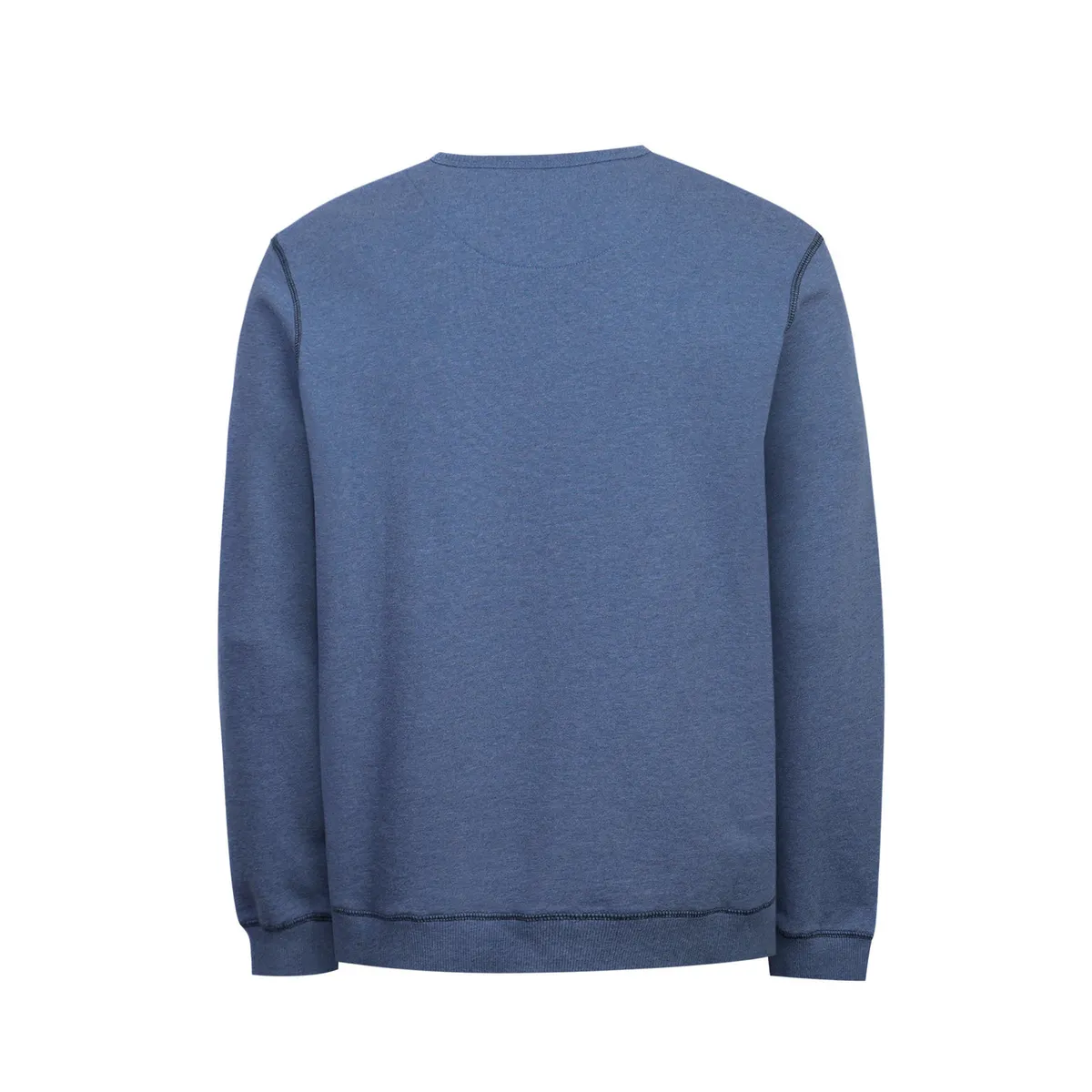 ROCKFORD - Polerón Algodón Orgánico Hombre Frateli Azul ROCKFORD