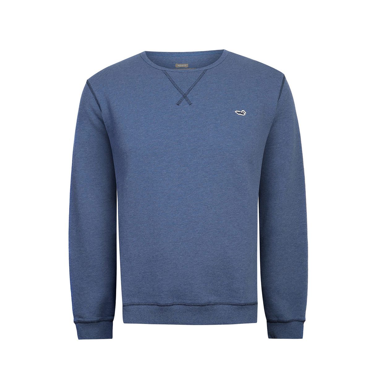 ROCKFORD - Polerón Algodón Orgánico Hombre Frateli Azul ROCKFORD