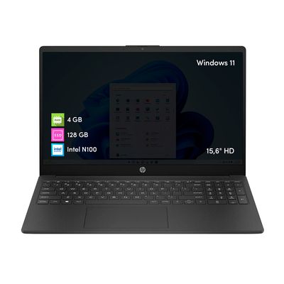 Hp Notebook Intel N100 4Gb 128Gb 15.6 Hd Win11