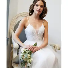MI PLACARD - Vestido Largo de Novia Soleil Ivory