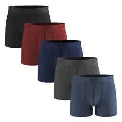 TOP - Bóxer Medio Algodón Pack 5 C12 Top.