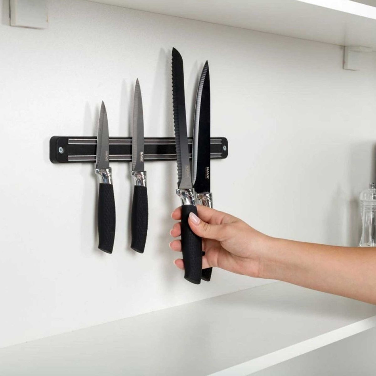 GENERICO - Barra Magnética Imán para Cuchillos Utensilios 33cm