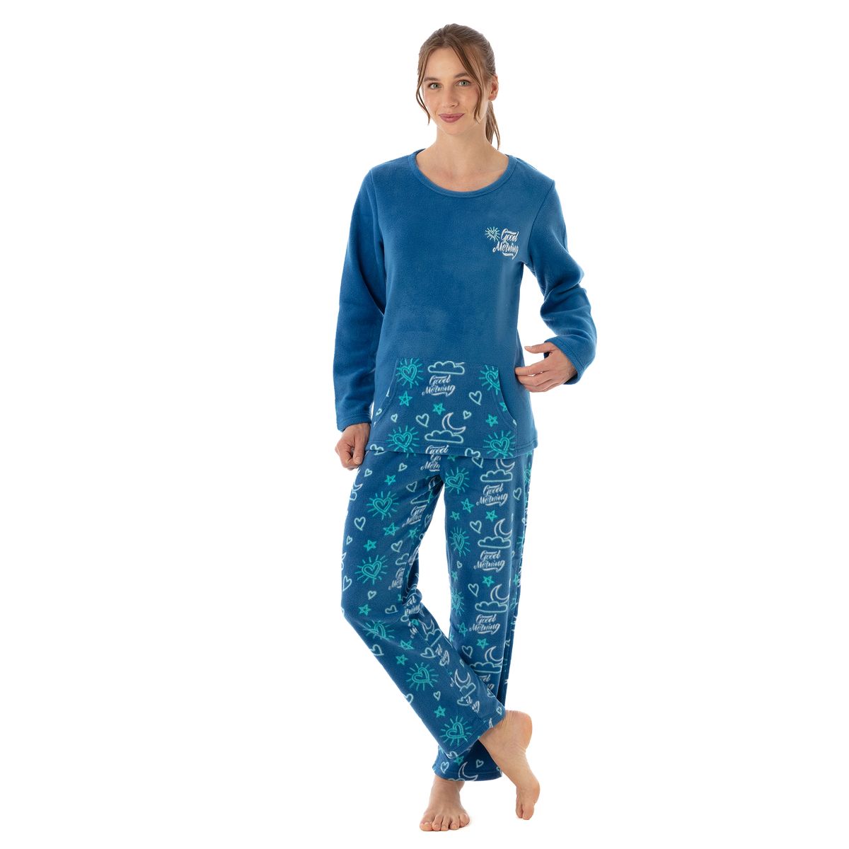 BECKIL - BECKIL COD 1786  PIJAMA POLAR  ESTAMPADO