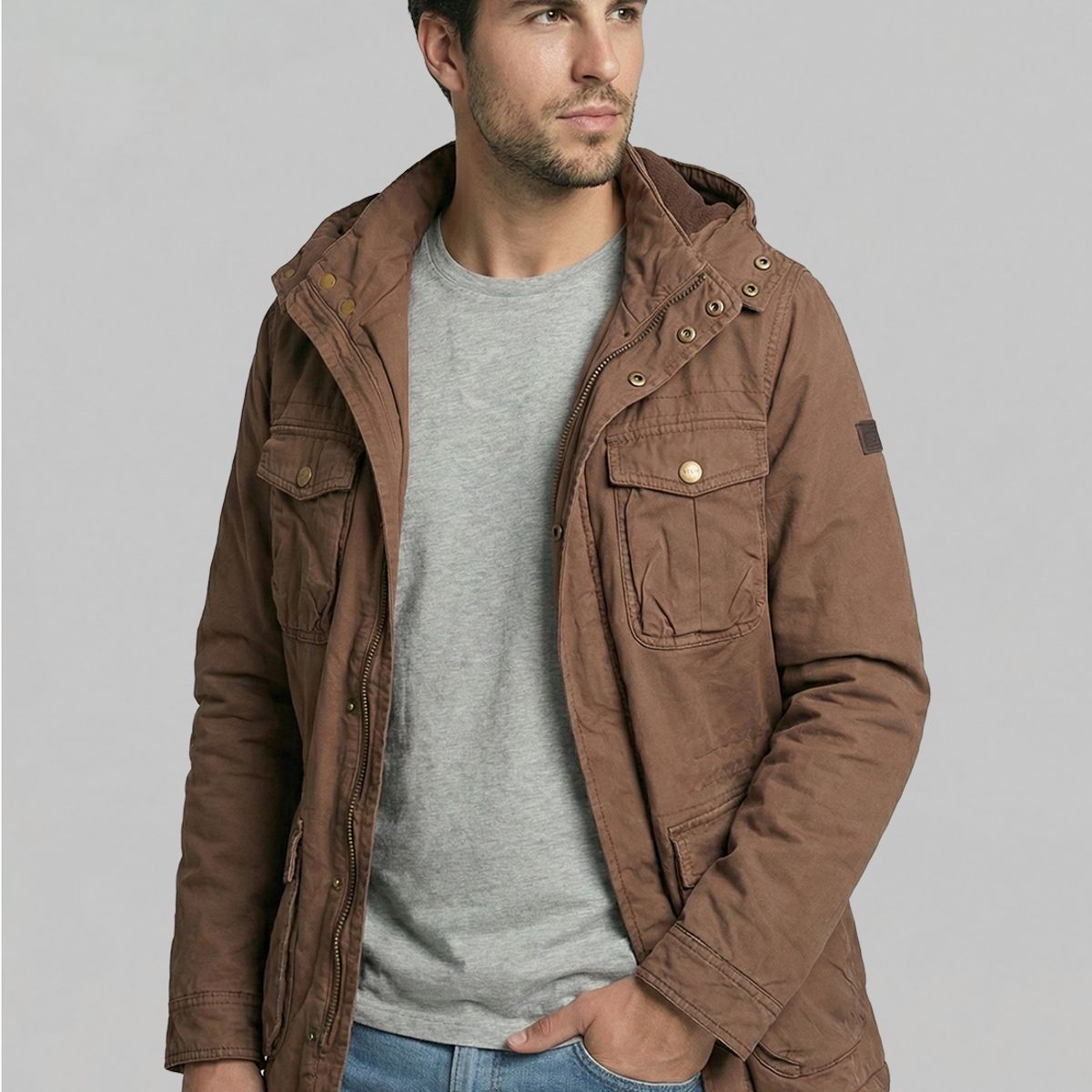 FEROUCH - Chaqueta Albany Dk Camel Ferouch