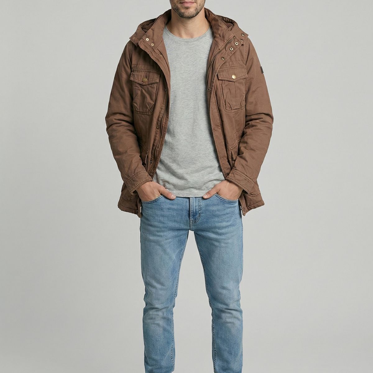 FEROUCH - Chaqueta Albany Dk Camel Ferouch
