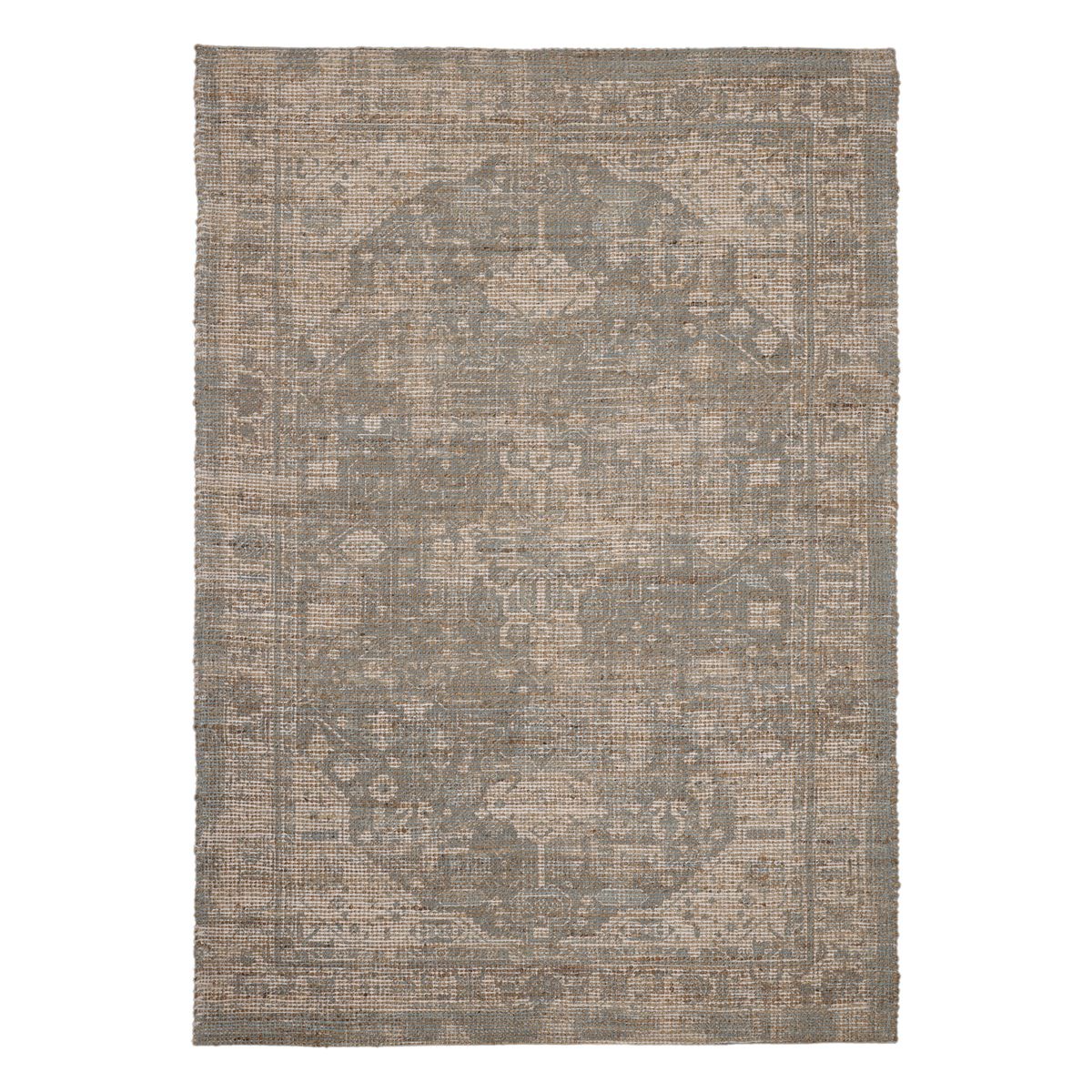 DIB - Alfombra Handwoven Yute Vintage 160X230 07 Blue