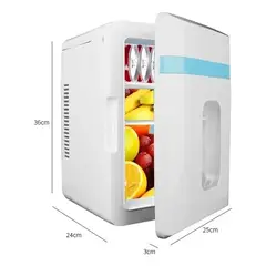 GENERICO - Mini Refrigerador Eléctrico Portátil Cooler Auto O Casa 12l