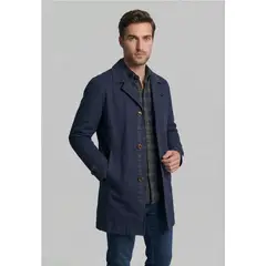 FEROUCH - Abrigo Chelsea Navy