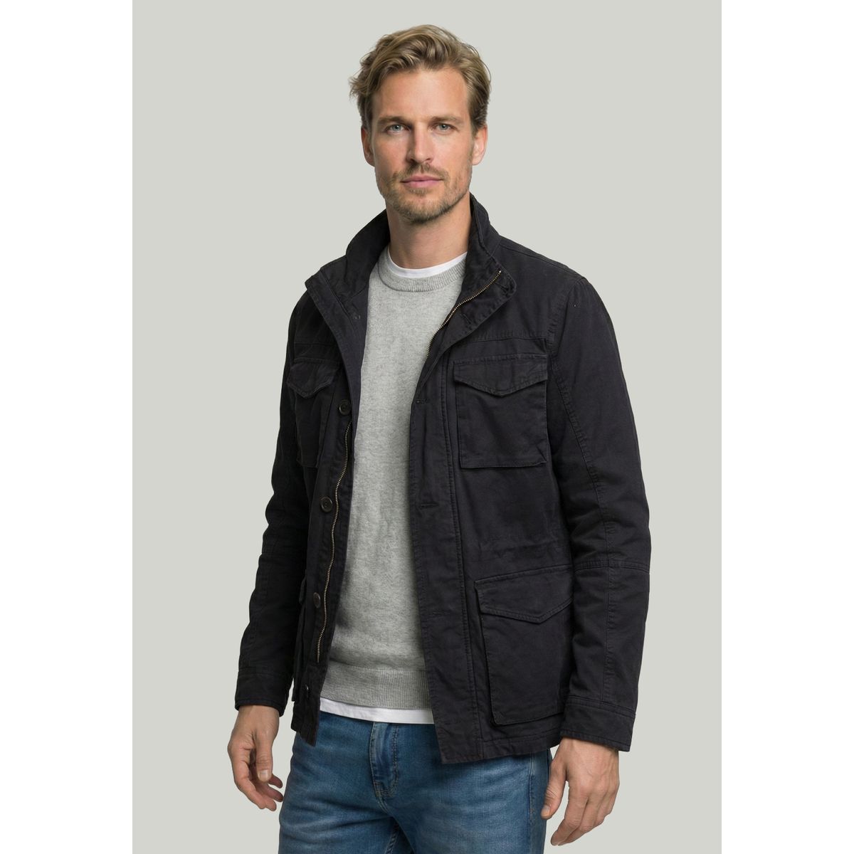 NEW MAN - Chaqueta Madrid Black New Man