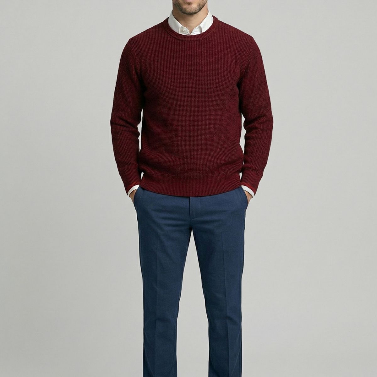 FEROUCH - Sweater Akron Red Ferouch