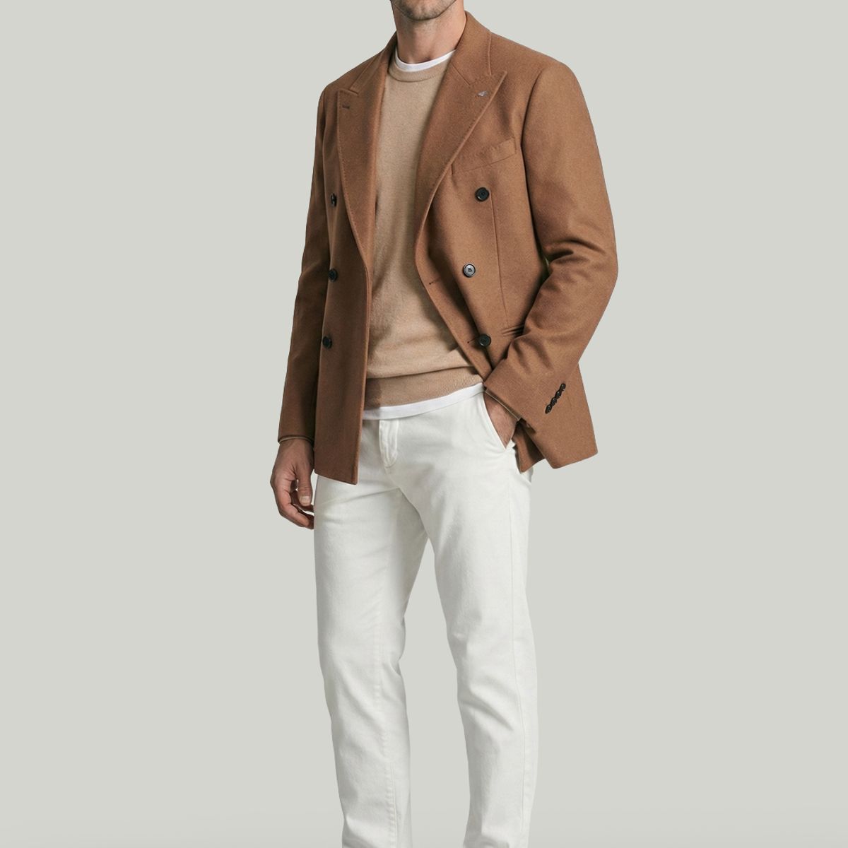 NEW MAN - Blazer Milan Camel New Man