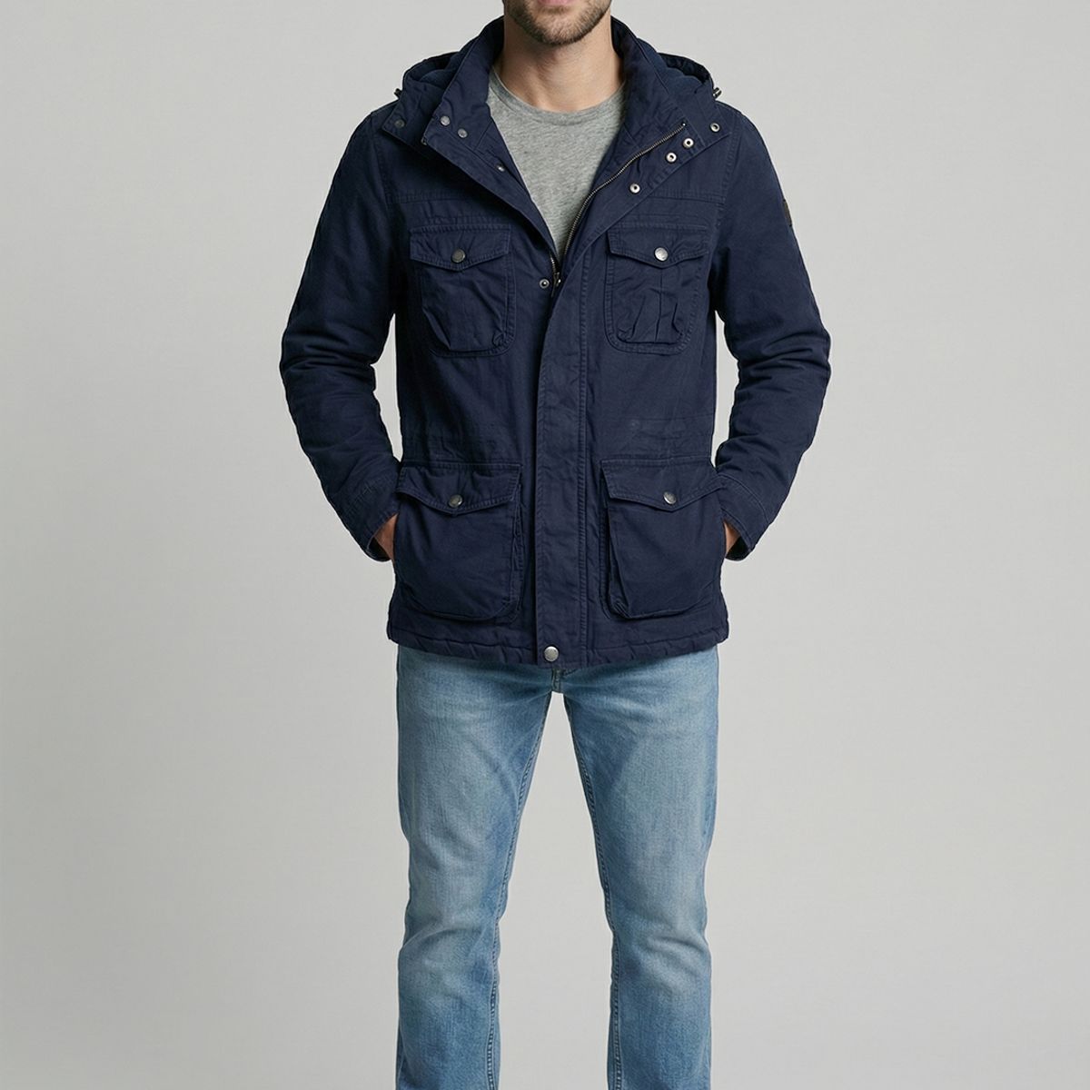 FEROUCH - Chaqueta Albany Navy Ferouch