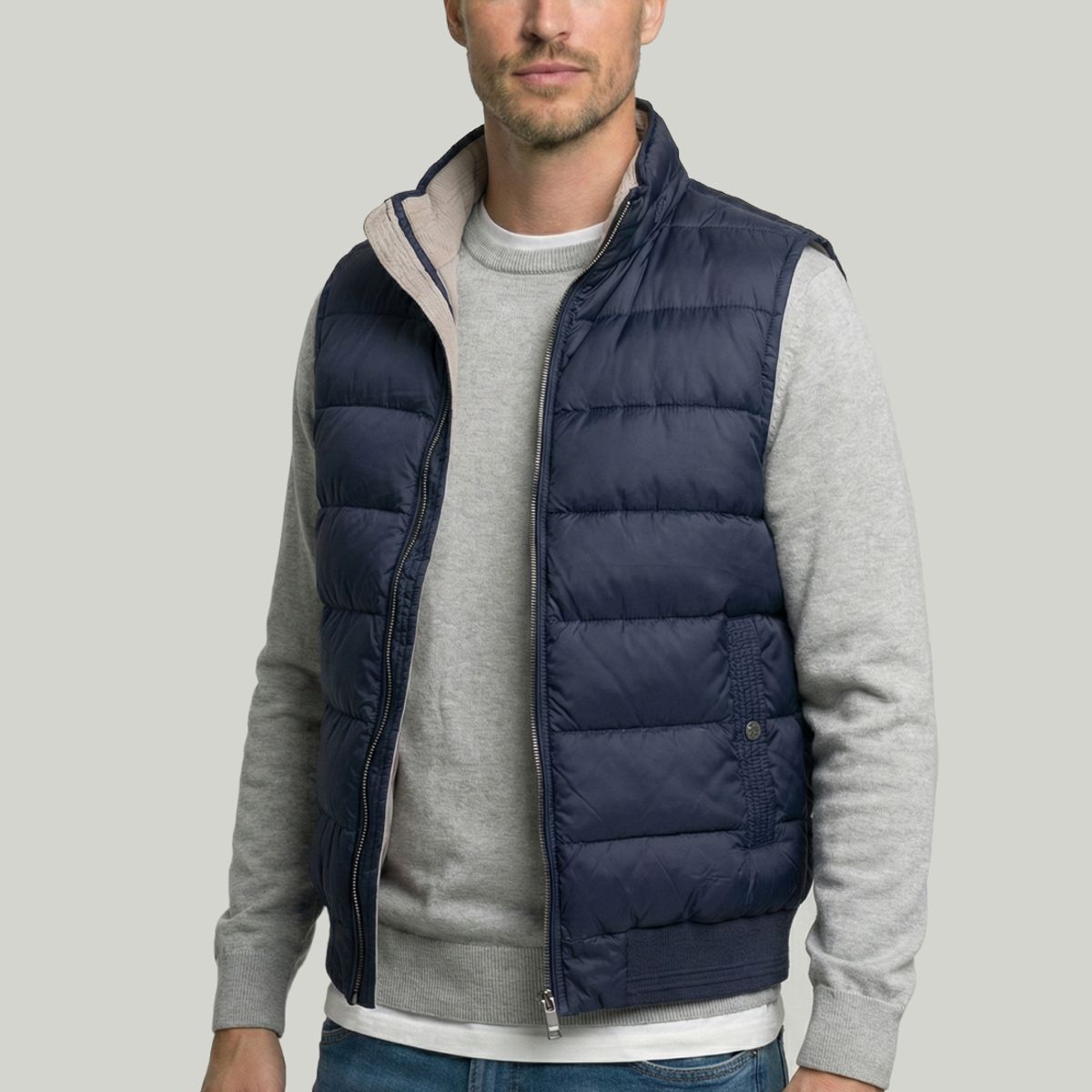 NEW MAN - Vest Copenhagen Navy New Man