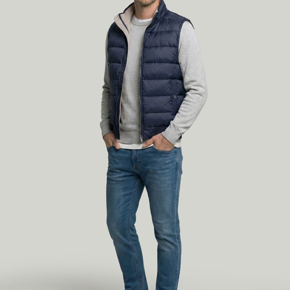 NEW MAN - Vest Copenhagen Navy New Man
