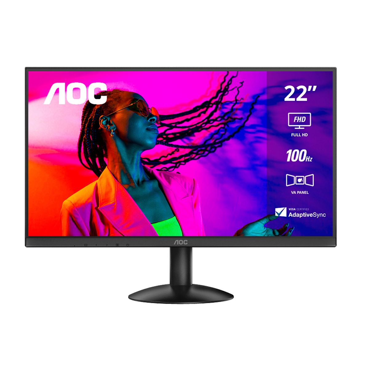 AOC - Monitor 22 AOC 22B30HM2 VA Full HD 100Hz