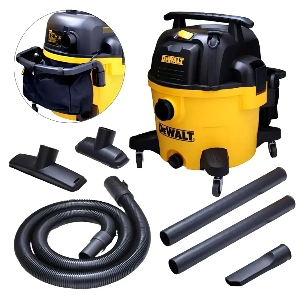 DEWALT - Aspiradora Polvo/agua 23 Litros 1100W DEWALT DWV106-B2C industrial