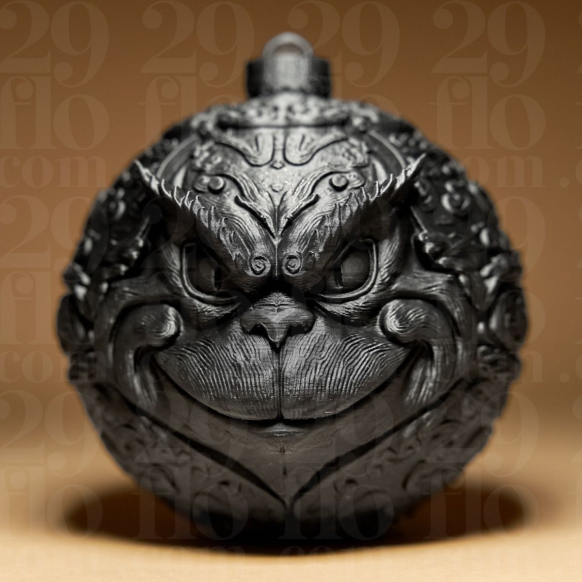 GENERICO - Bola Navidad - Figura de Navidad en Negro