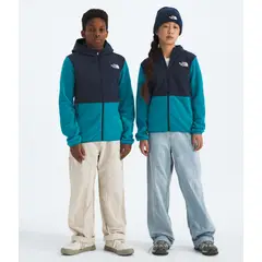 THE NORTH FACE - Polar Teen Glacier F/Z Hoodie Niños Azul