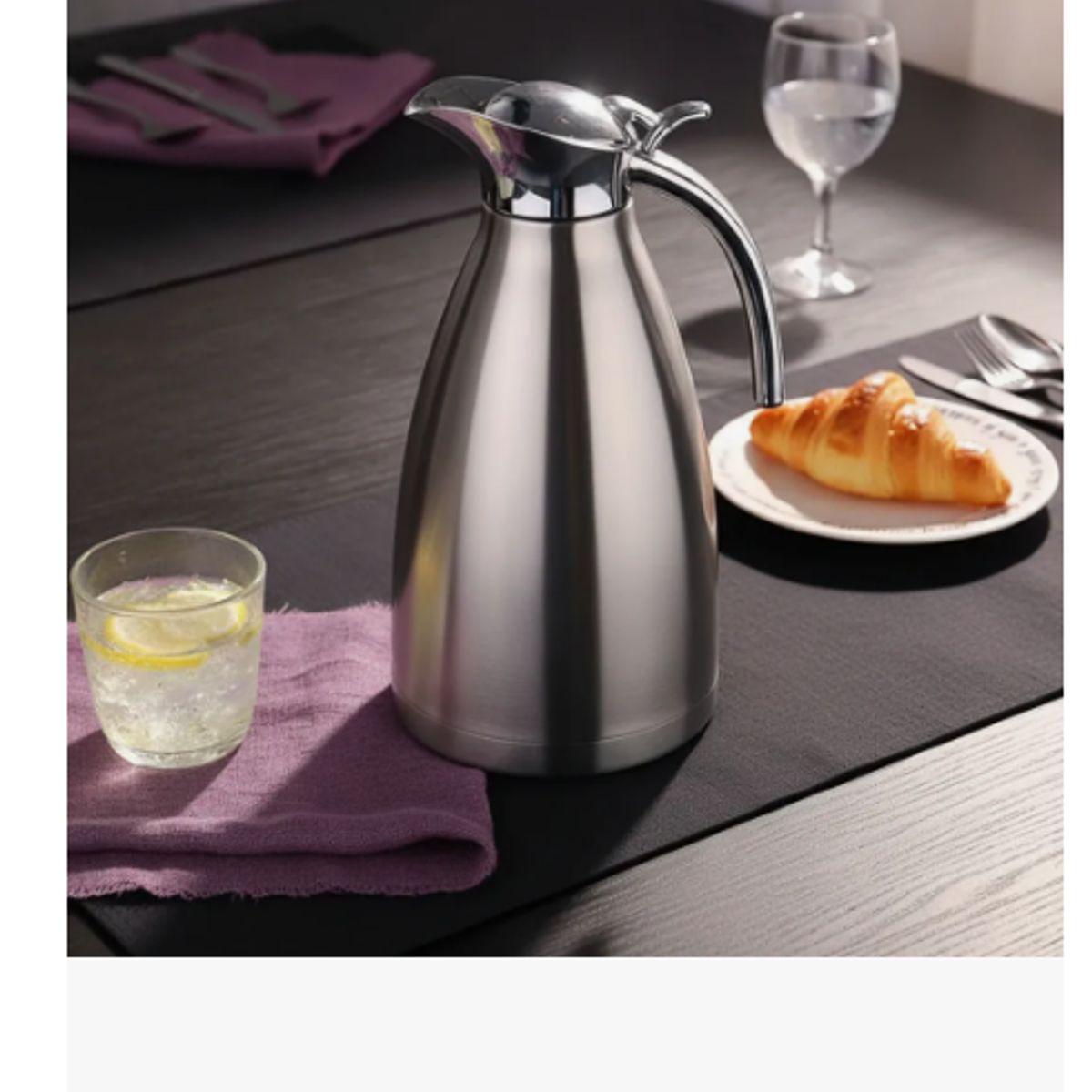 GENERICO - Jarra Térmica 2 Lt Acero Inox