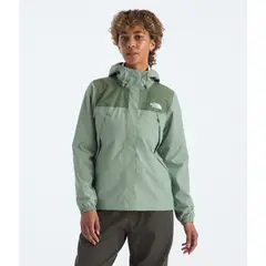 THE NORTH FACE - Chaqueta Impermeable Antora Mujer Verde Claro