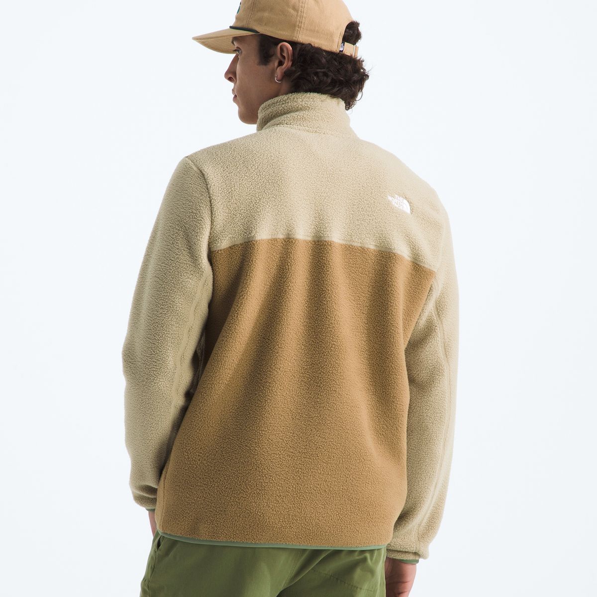 THE NORTH FACE - Polar Yumiori ¼ Zip Hombre Café