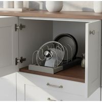 Organizador Ollas 5 Niveles Color Gris