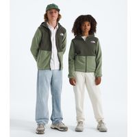 Polar Teen Glacier F/Z Hoodie Niños Verde Claro