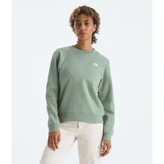 THE NORTH FACE - Poleron Evo Simple Dome Crew Mujer Verde Claro