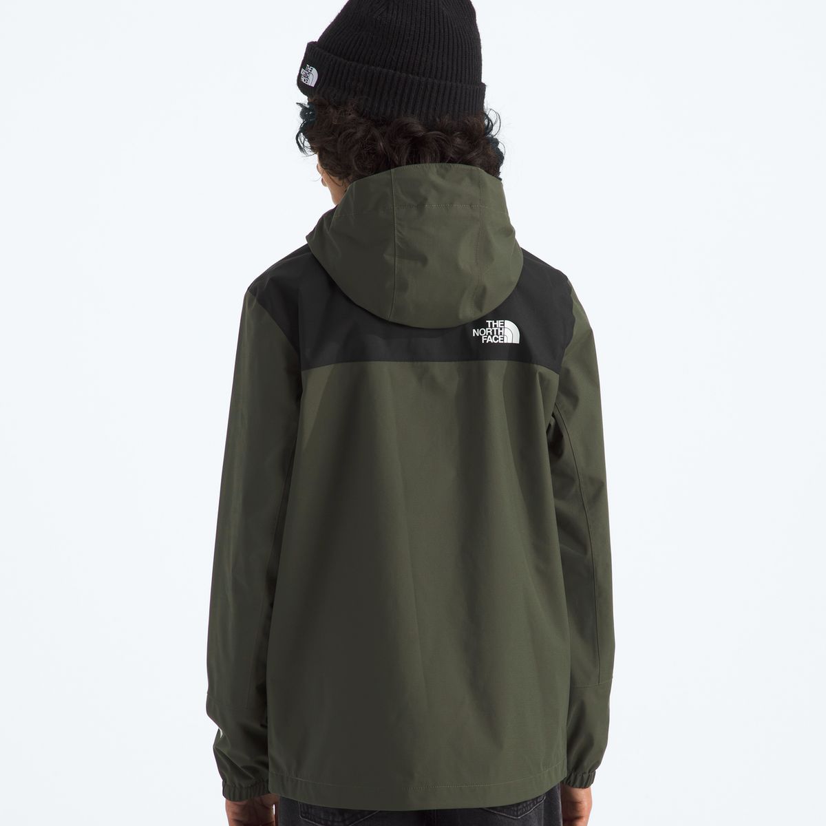 THE NORTH FACE - Chaqueta Impermeable Antora Niños Verde Oscuro