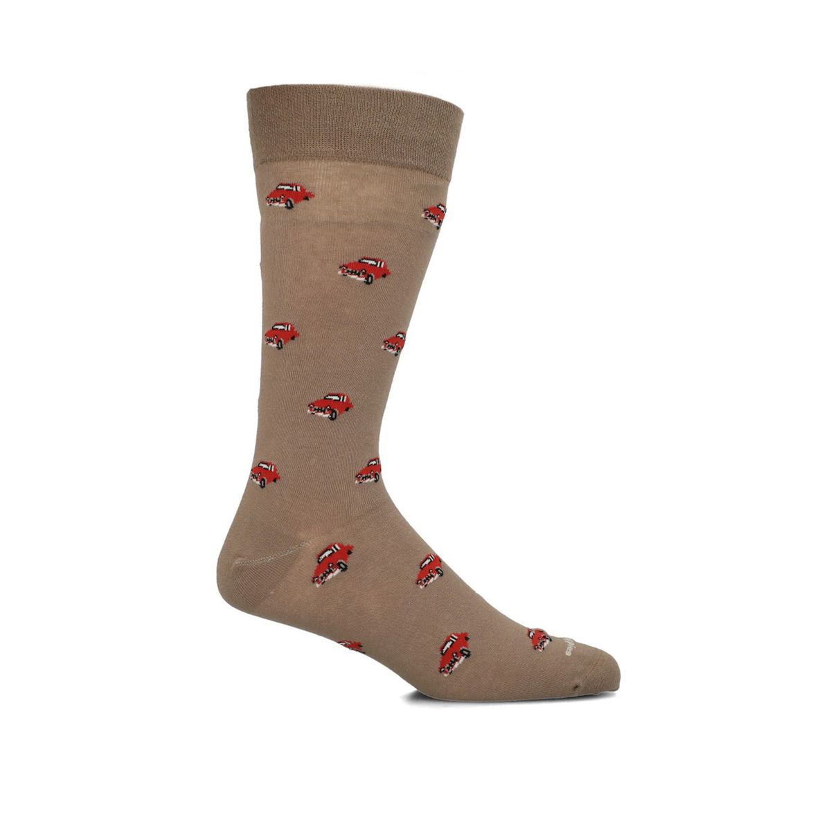 HUSH PUPPIES - Calcetín Algodón Hombre C Cuff Car Café HUSH PUPPIES