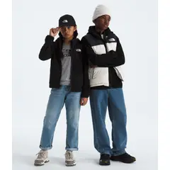 THE NORTH FACE - Polar Teen Glacier F/Z Hoodie Niños Negro