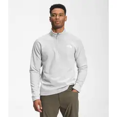 THE NORTH FACE - Polar Textured Cap Rock ¼ Zip Hombre Gris