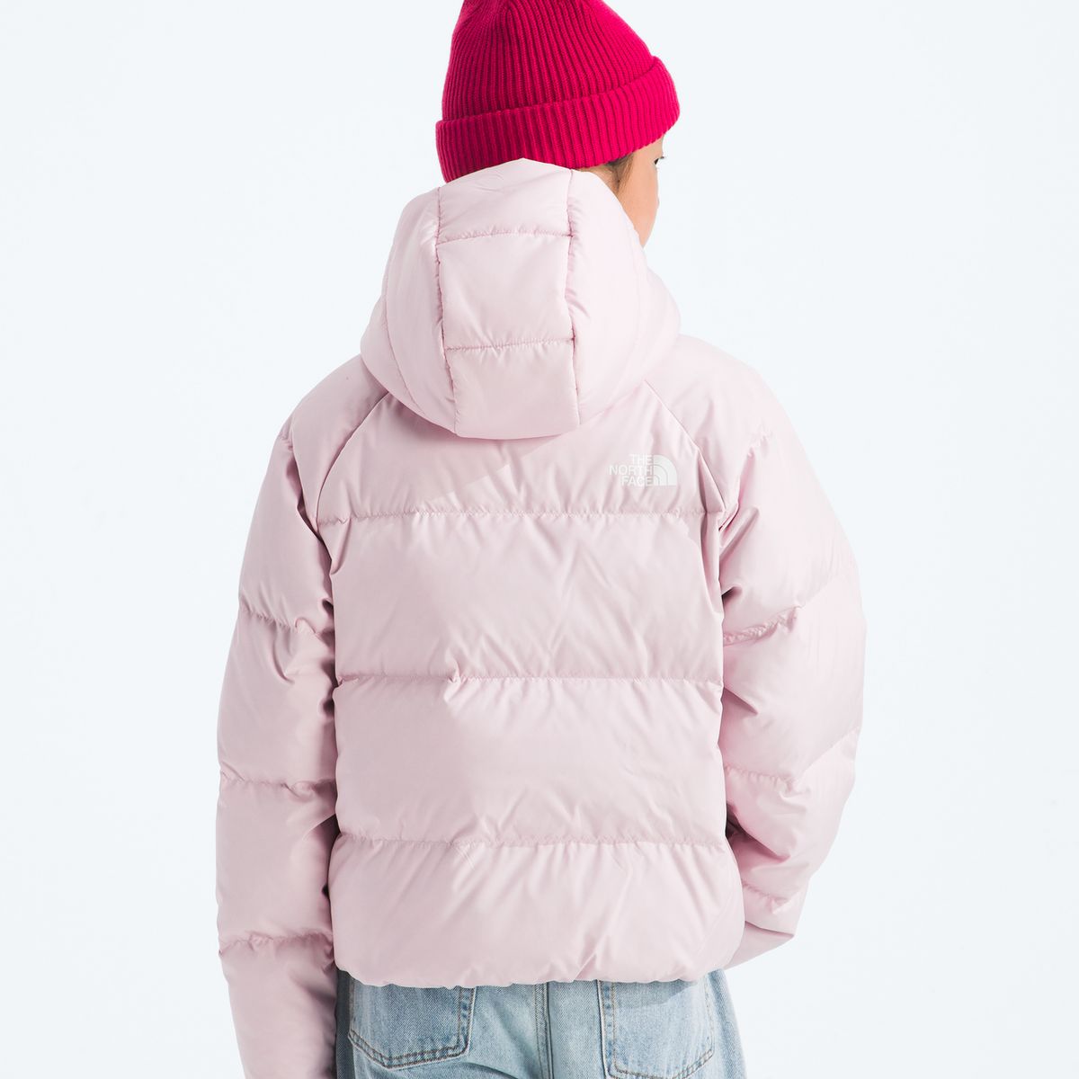 THE NORTH FACE - Chaqueta North Down Hooded Jacket Niña Rosado