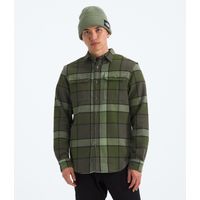 Camisa Arroyo Flannel Shirt -Plaid Hombre Verde Oscuro