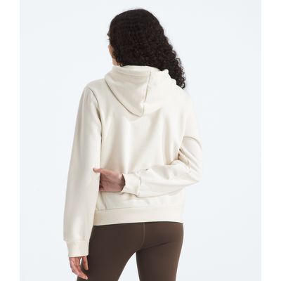 Imagen 2 del producto Poleron Evo Emb Hoodie Mujer Blanco Invierno